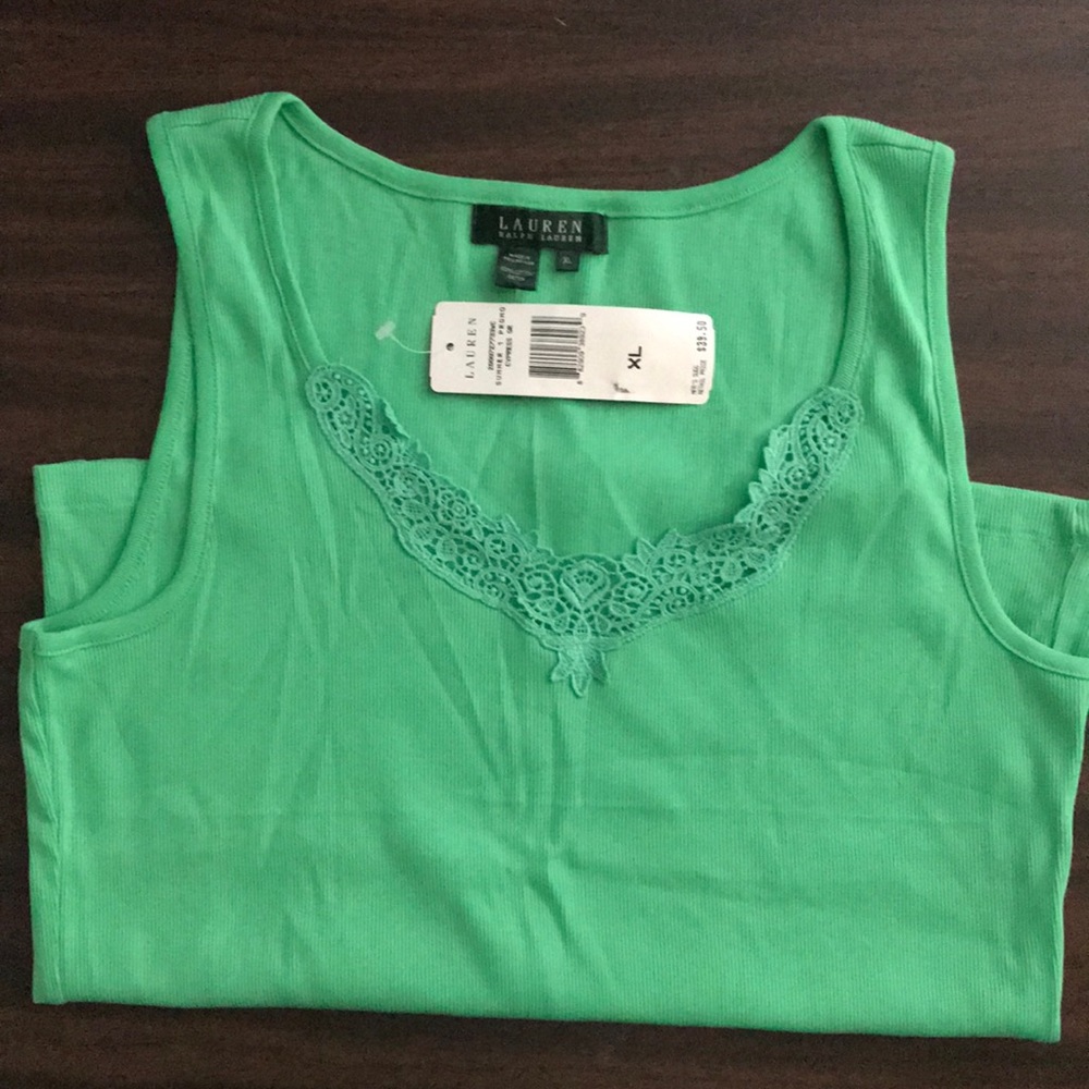 Lauren Ralph Lauren tank top with decorative front